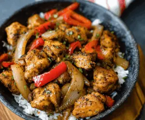 Black Pepper Chicken