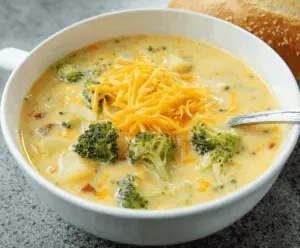 Broccoli Potato Cheese Soup