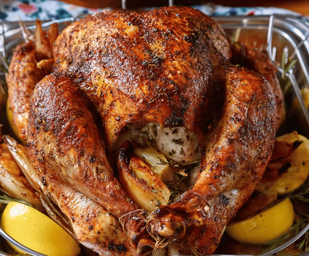 Easy Cajun Roasted Turkey