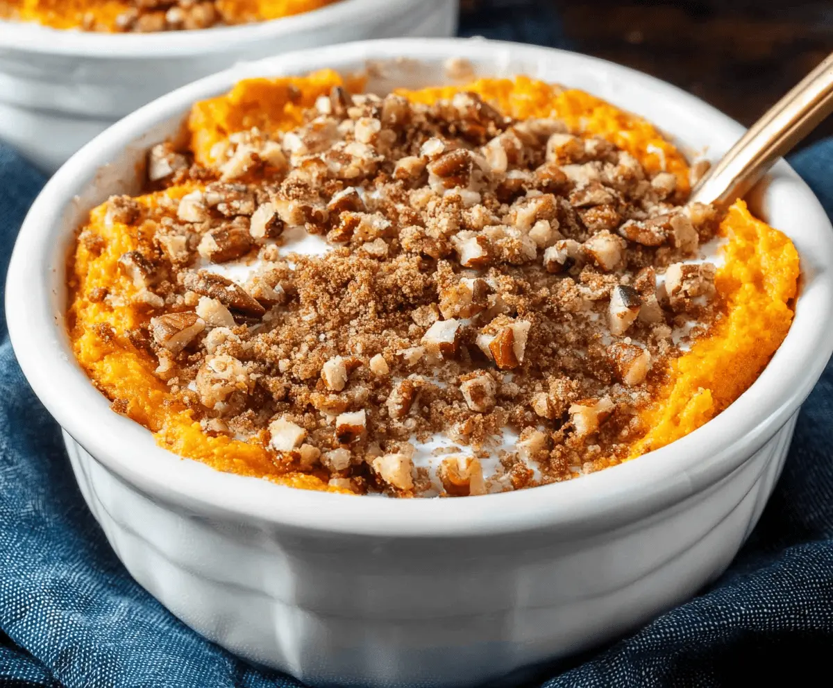 Easy Sweet Potato Casserole Copycat