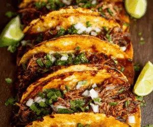 Homemade Birria Tacos
