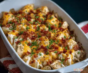 Loaded Potato Ranch Chicken Casserole