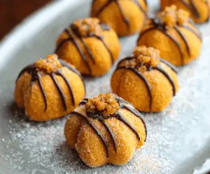 Pumpkin Cheesecake Truffles