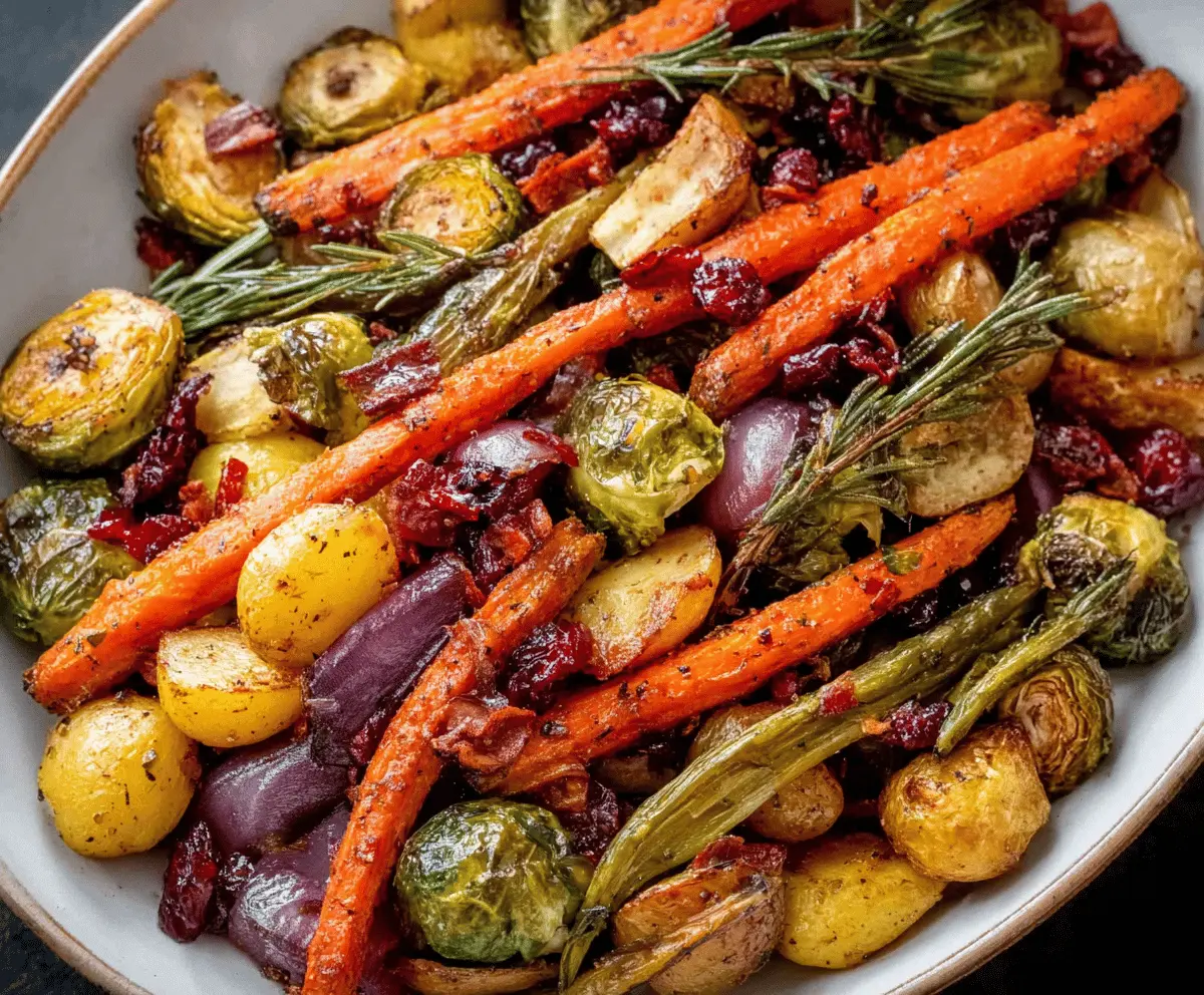 Easy Thanksgiving Roasted Veggies