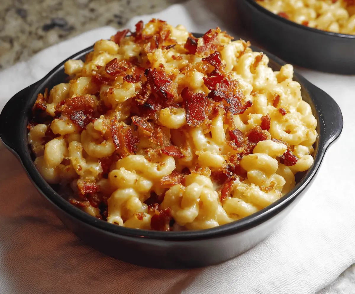 Creamy Bacon Mac and Cheese