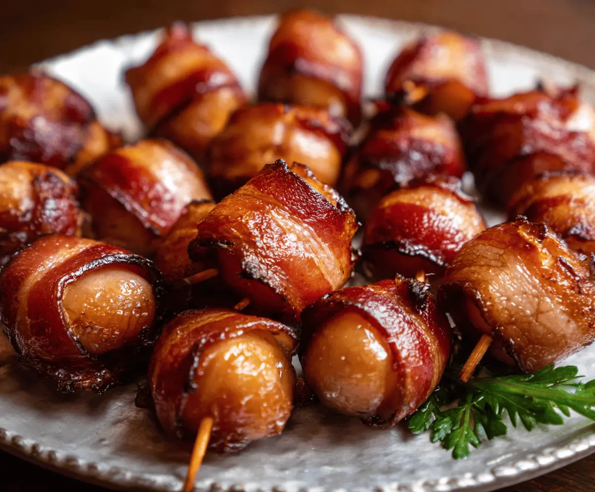 Easy Bacon Wrapped Water Chestnuts