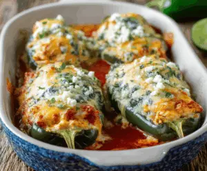 Baked Chicken Chili Relleno