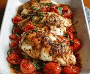 Balsamic Chicken Breast with Mozzarella