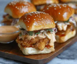 Bang Bang Chicken Sliders