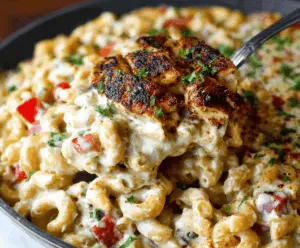 Blackened Cajun Chicken Alfredo