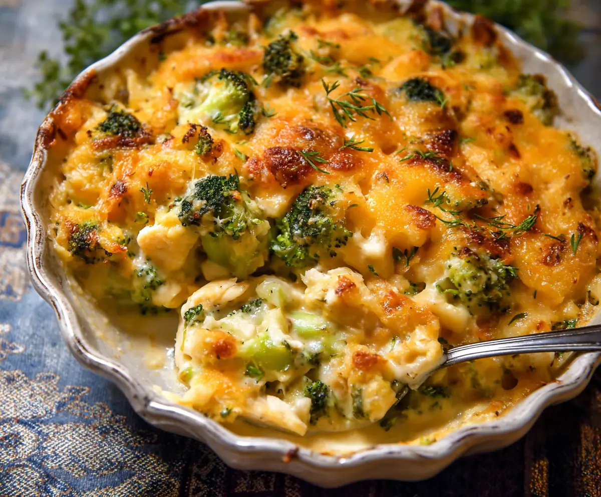 Easy Broccoli Chicken Casserole