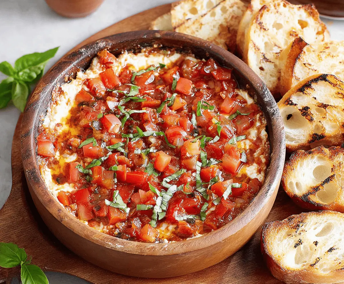 Bruschetta Dip