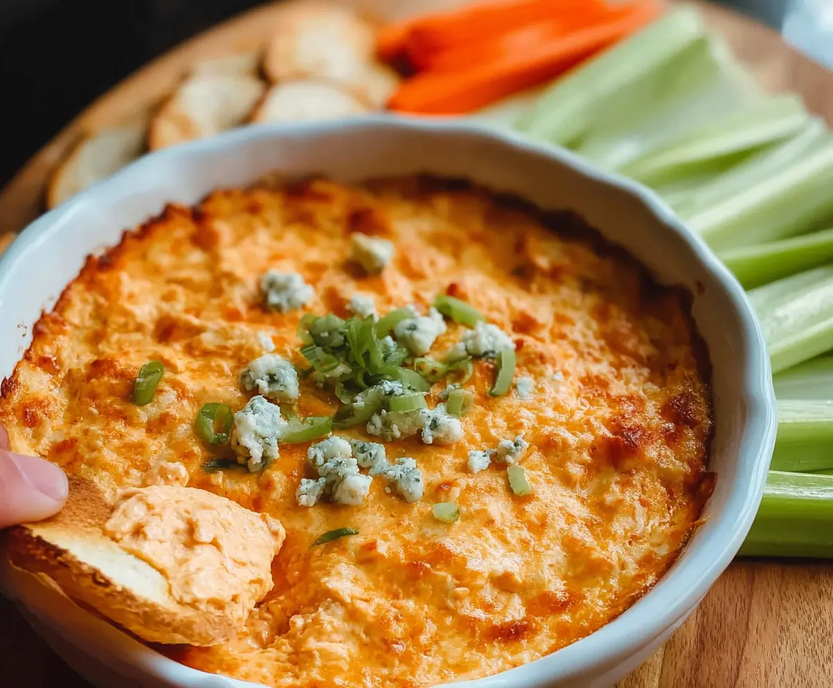 Easy Buffalo Chicken Dip Recipe