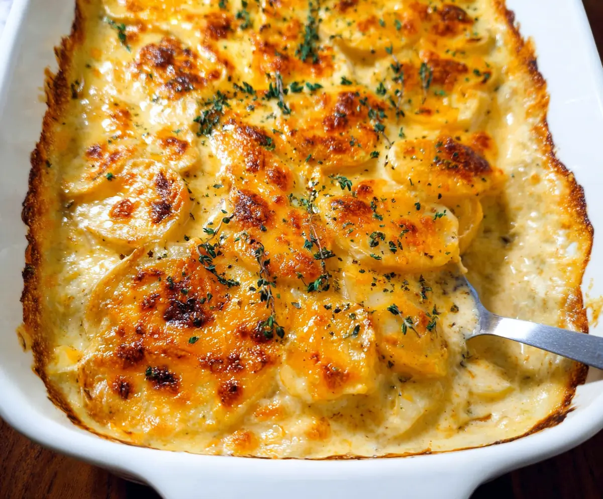 Easy Cheesy Scalloped Potatoes