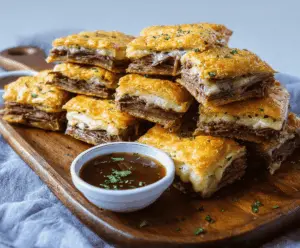Delicious French Dip Squares