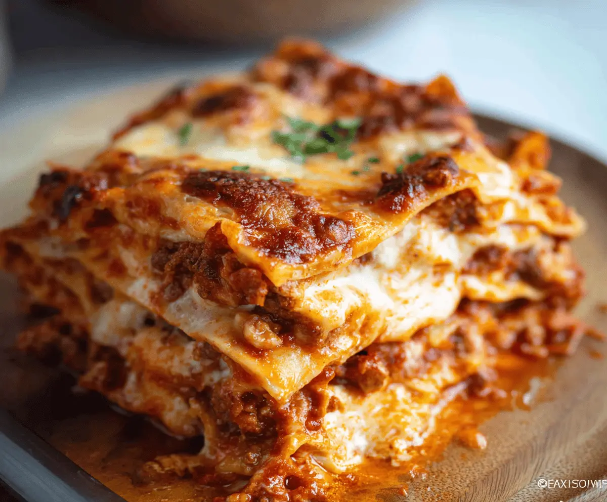 Easy Homemade Lasagna Recipe