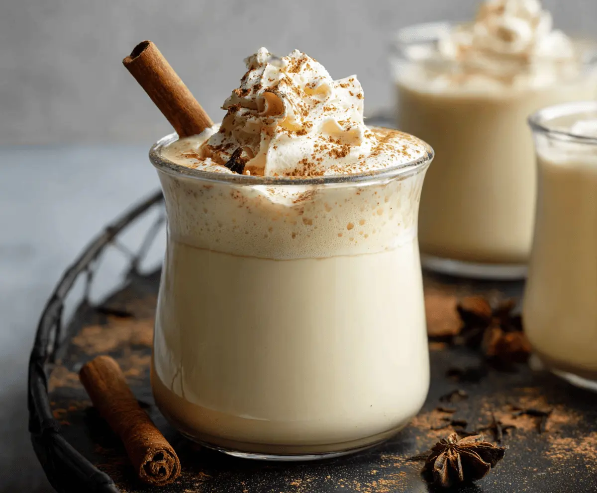 Easy Homemade Eggnog Recipe