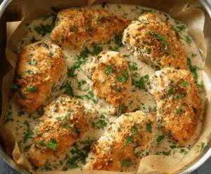 Garlic Parmesan Chicken Bake