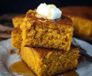Honey Butter Sweet Potato Cornbread