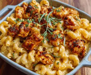 Hot Honey Chicken Mac and Cheese Recipe