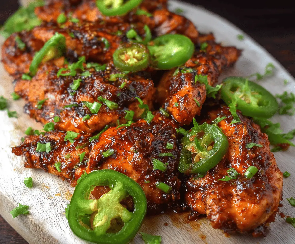 Spicy Jalapeno Chicken Recipe
