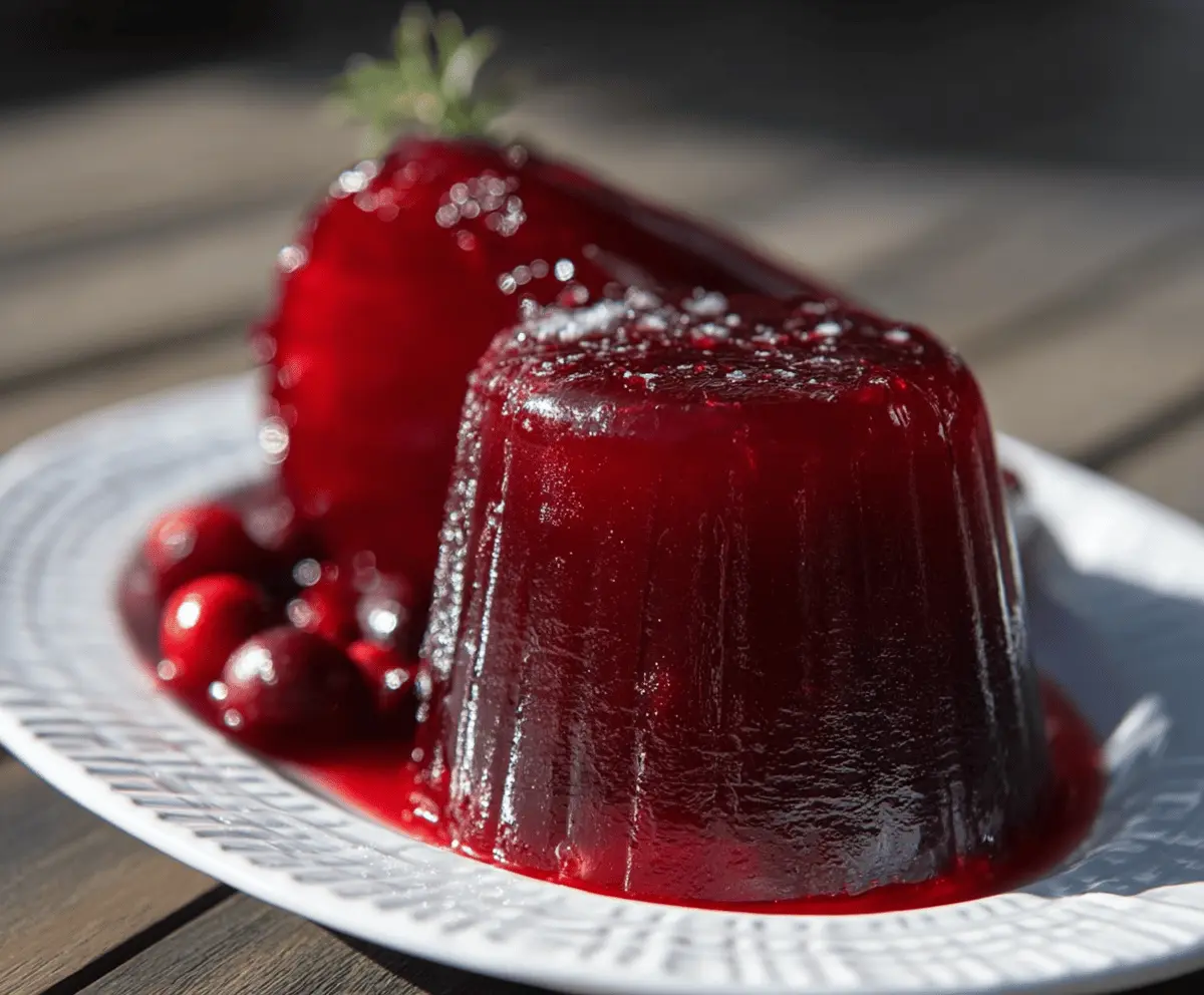 Easy Jellied Cranberry Sauce Recipe