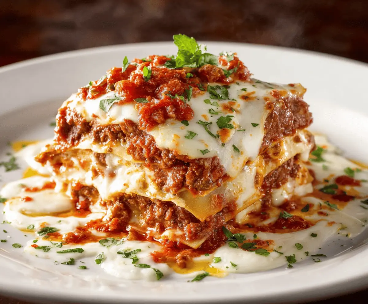 Easy Homemade Lasagna Recipe