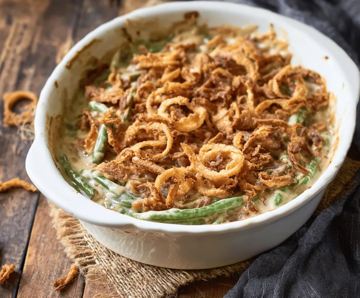 Easy Green Bean Casserole Recipe