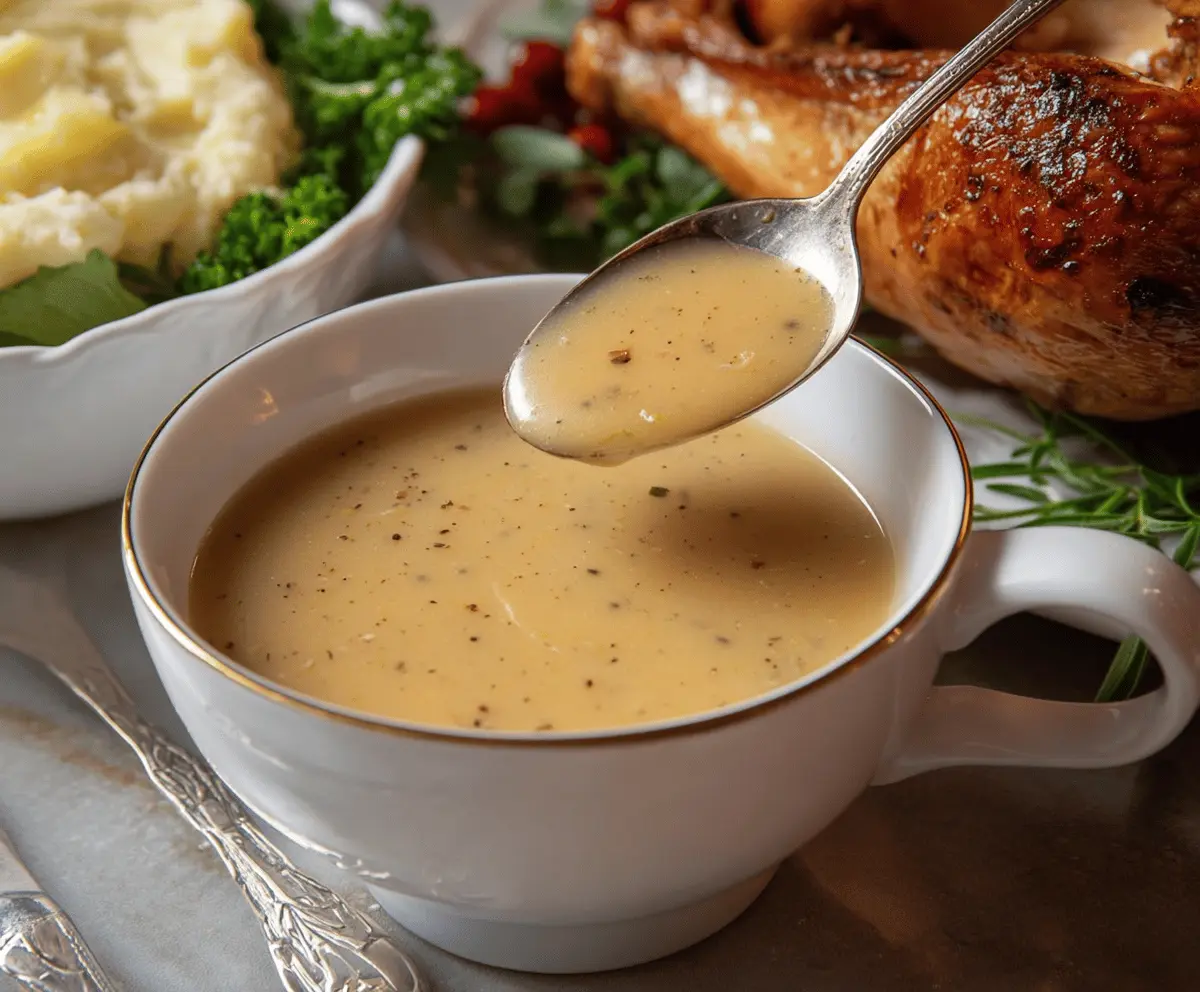 Perfect Turkey Gravy Recipe