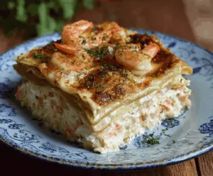 Shrimp Crab Lasagna