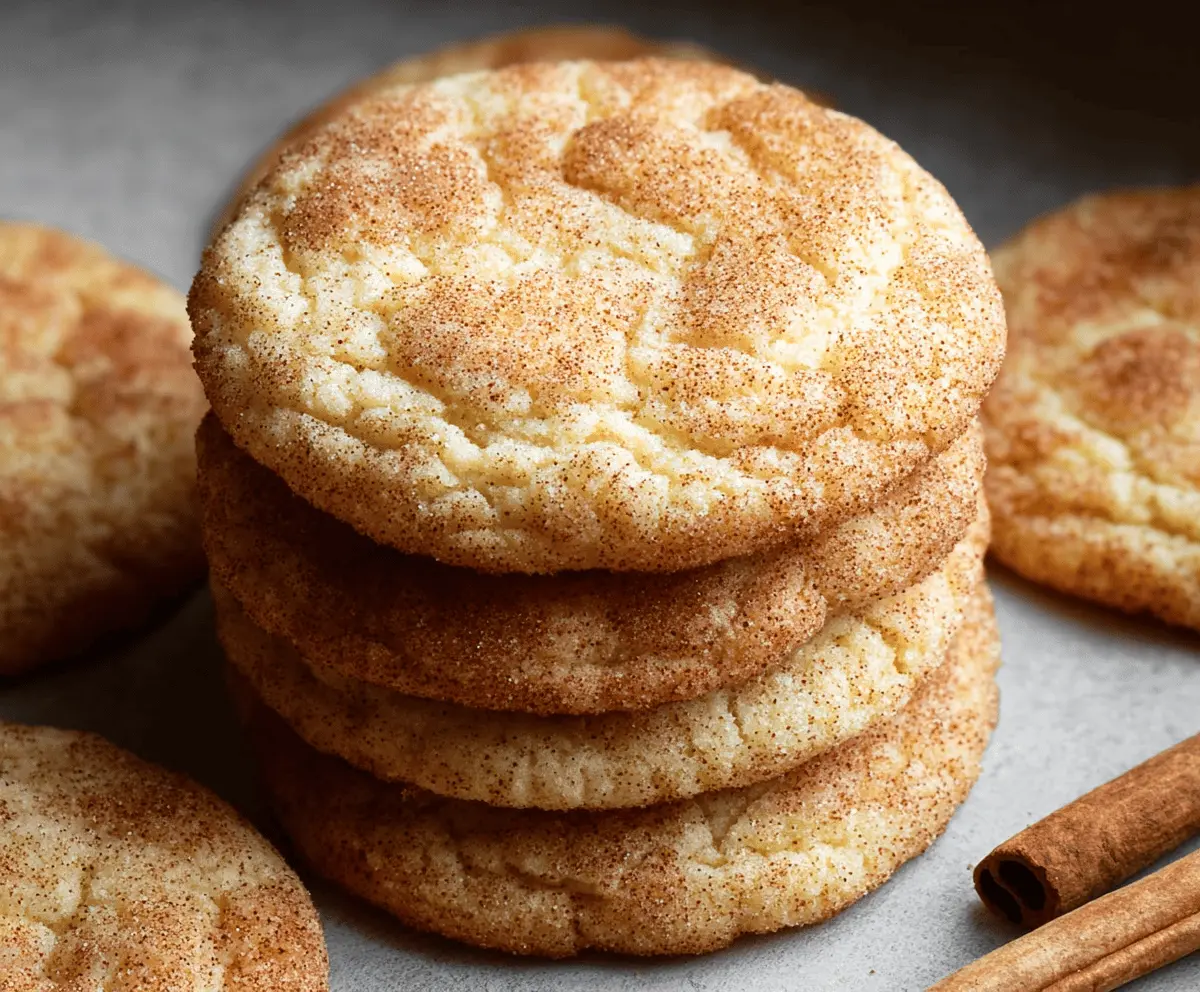 Classic Snickerdoodle Cookies Recipe