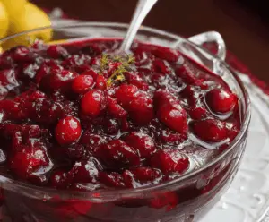 Tasty Christmas Cranberry Sauce