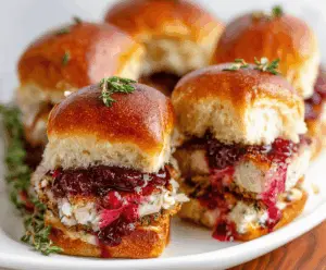 Turkey Cranberry Sliders