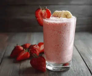Creamy Strawberry Banana Smoothie