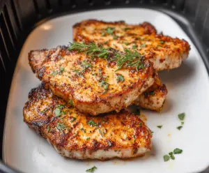 Air Fryer Thin Pork Chops