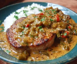Cajun Smothered Pork Chops