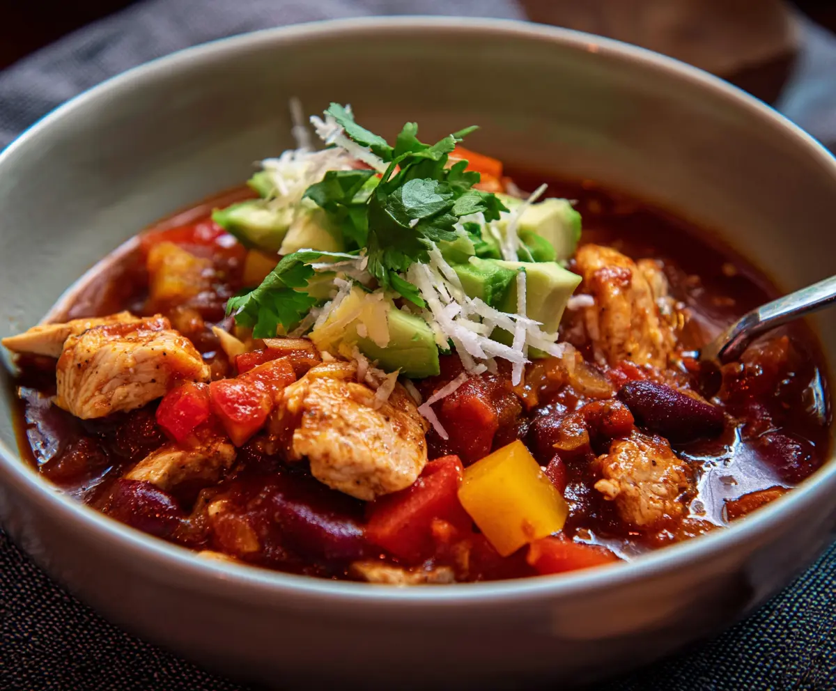 Easy Chicken Chili Recipe