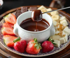 Chocolate Fondue for Two