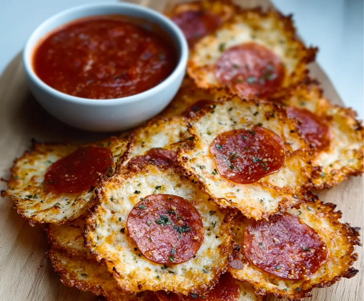 Easy Crispy Pizza Chips Recipe