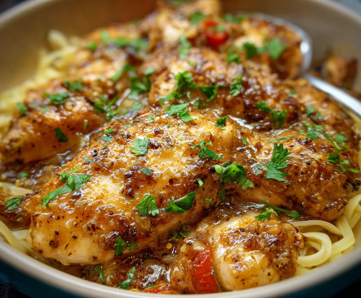 Easy Crockpot Angel Chicken Recipe