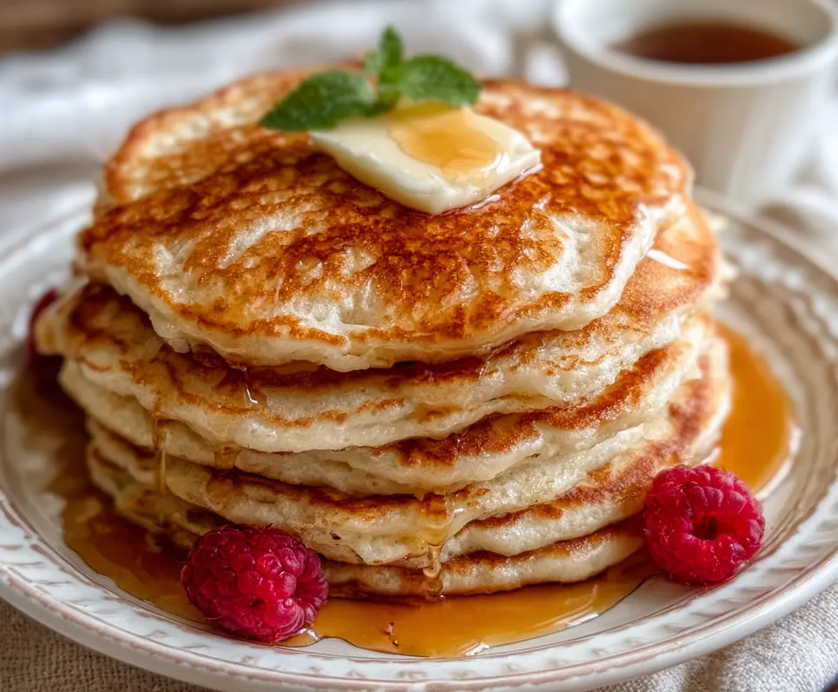 Fluffy Sourdough Discard Pancakes