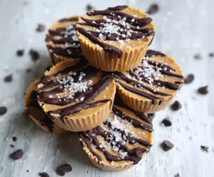 Healthy 3-Ingredient Peanut Butter Cups