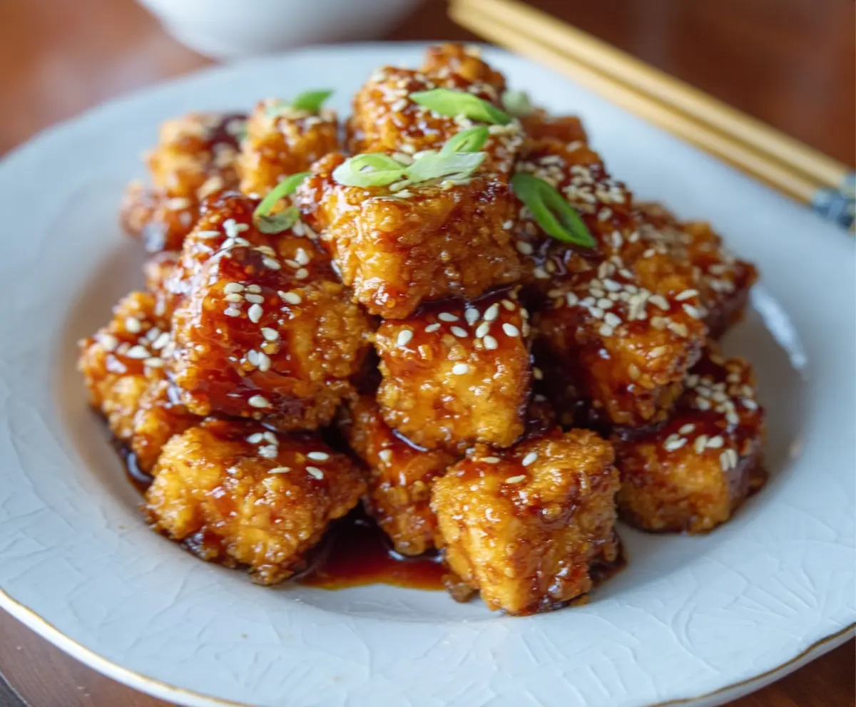 Easy Honey Garlic Tofu Recipe
