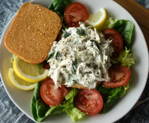 Lemon Basil Rotisserie Chicken Salad