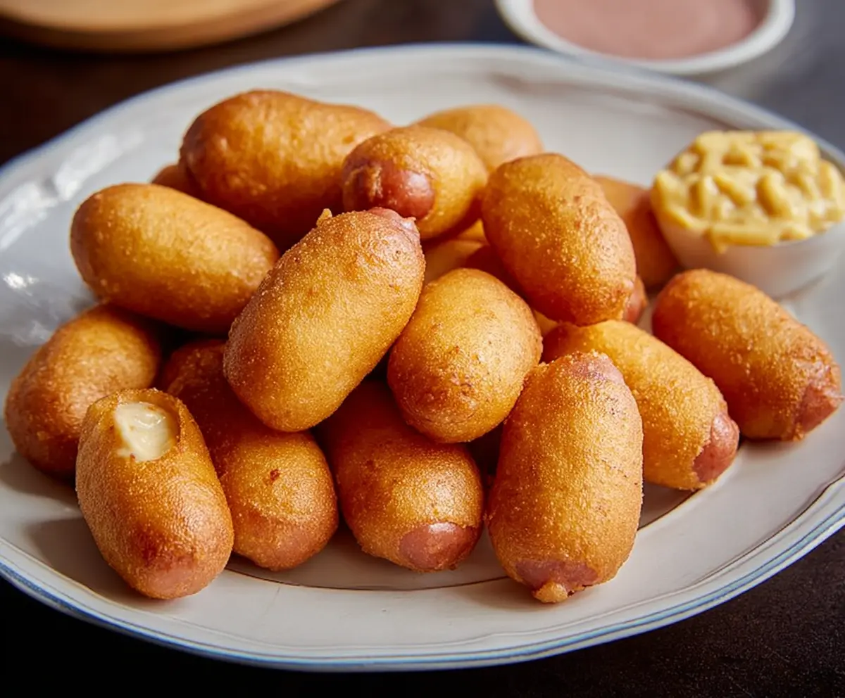 Easy Mini Corn Dogs Recipe