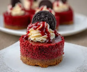 Mini Red Velvet Cheesecake