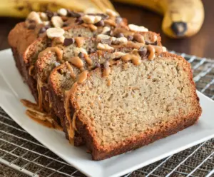 Peanut Butter Banana Bread