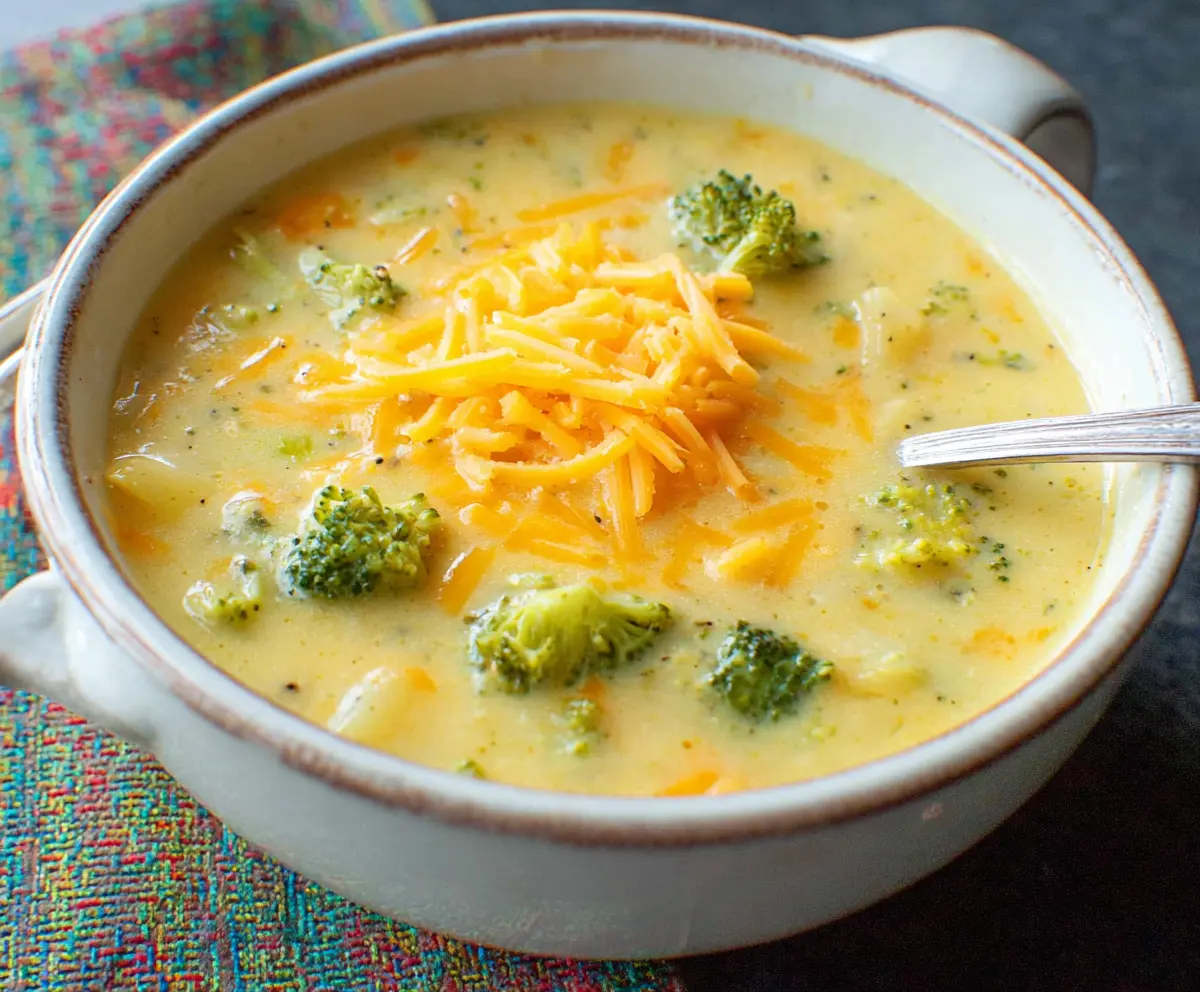 Cheddar Broccoli Potato Stew Recipe