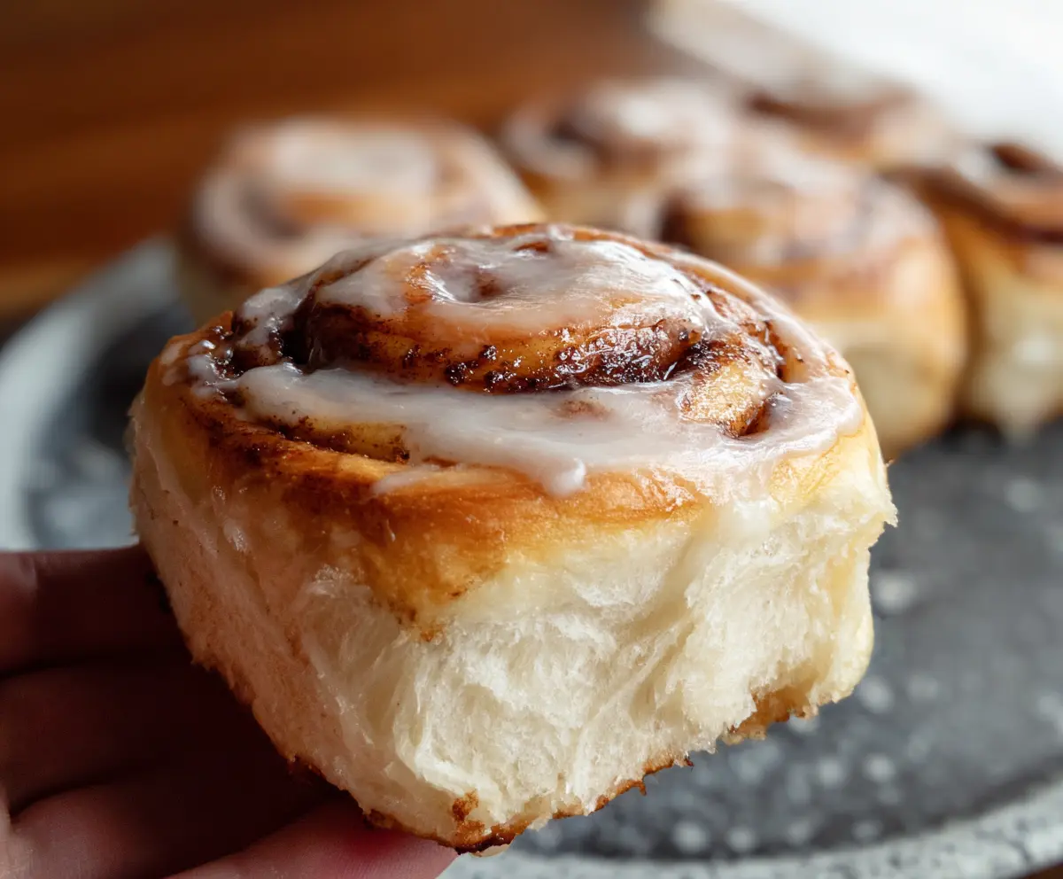 Easy Sourdough Discard Cinnamon Rolls