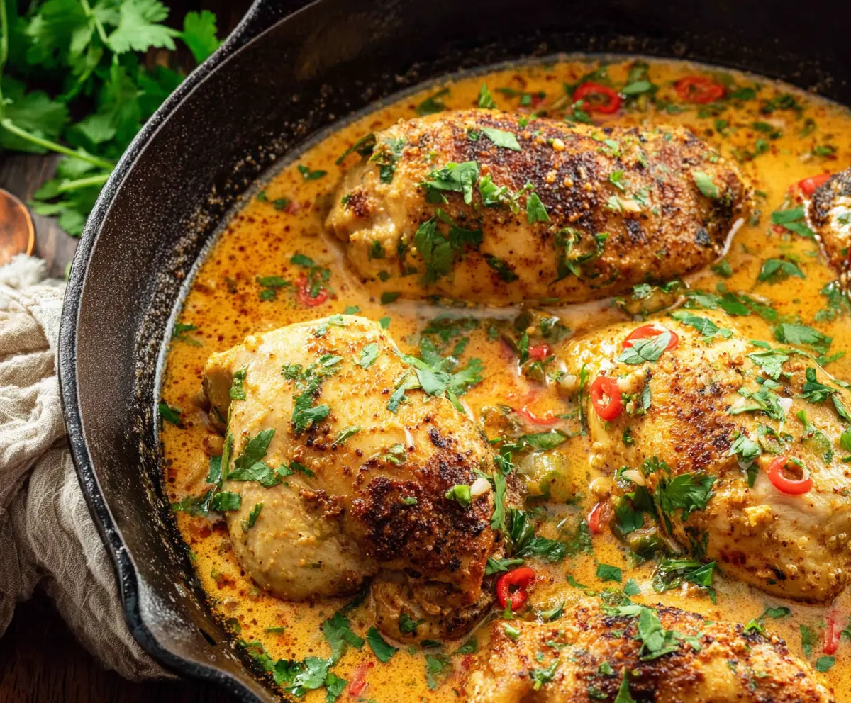 Easy Spicy Brazilian Coconut Chicken